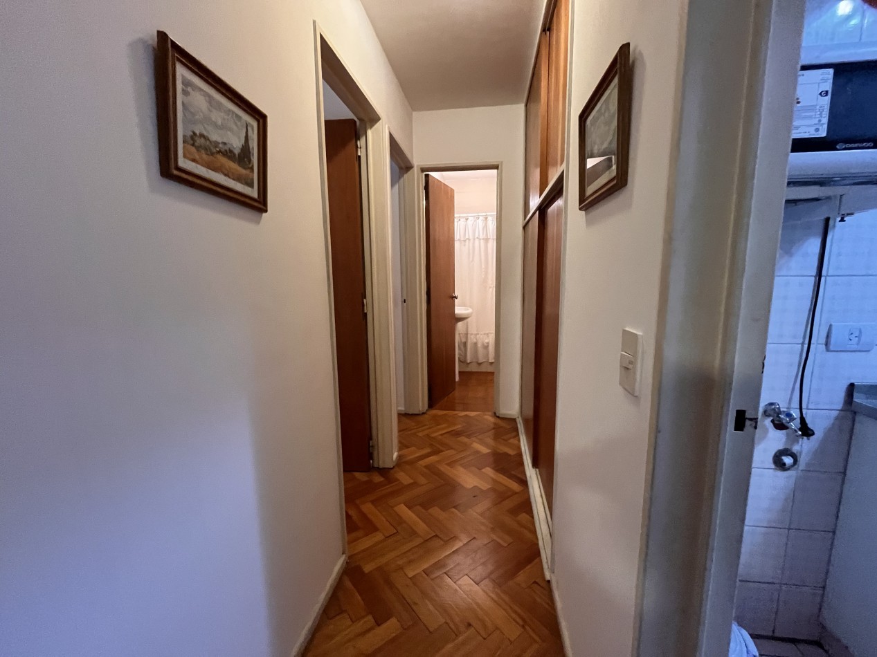 Apartamento en alquiler temporario.3 amb  amoblado. Barrio Norte. A una cuadra estacion subte Pueyrredon 