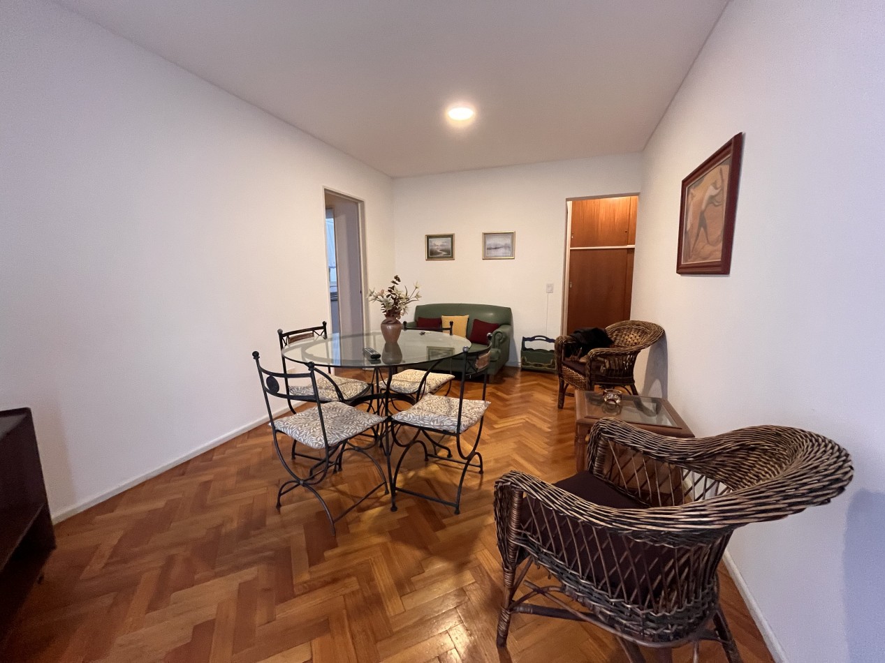 Apartamento en alquiler temporario.3 amb  amoblado. Barrio Norte. A una cuadra estacion subte Pueyrredon 