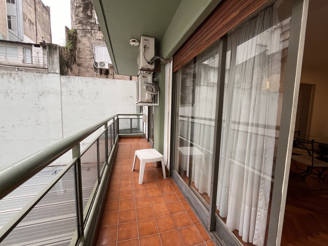 Apartamento en alquiler temporario.3 amb  amoblado. Barrio Norte. A una cuadra estacion subte Pueyrredon 