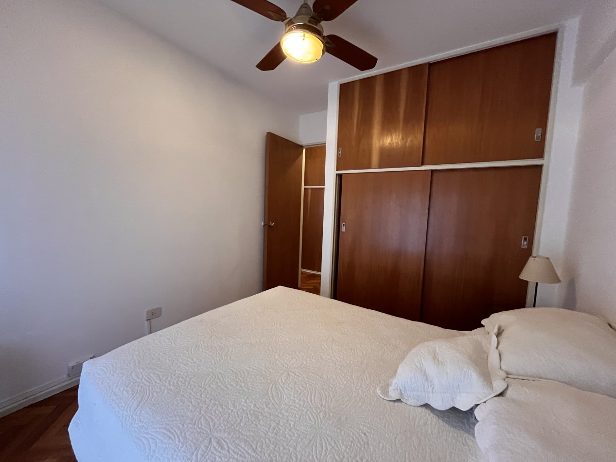 Apartamento en alquiler temporario.3 amb  amoblado. Barrio Norte. A una cuadra estacion subte Pueyrredon 