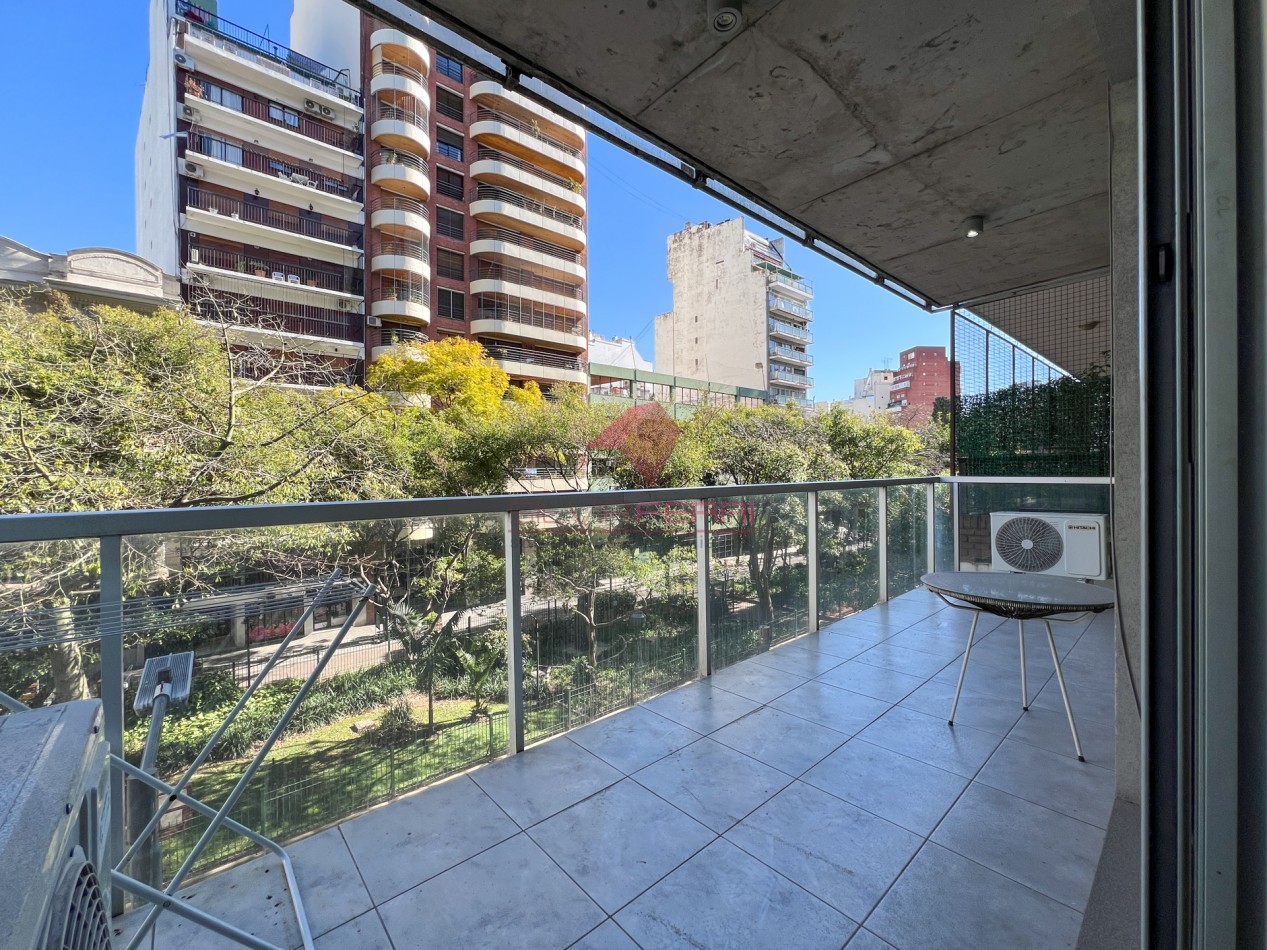 2 Ambientes Apto Profesional en Boulevard Charcas - Balcon, Baulera y Amenities - Ideal Inversion