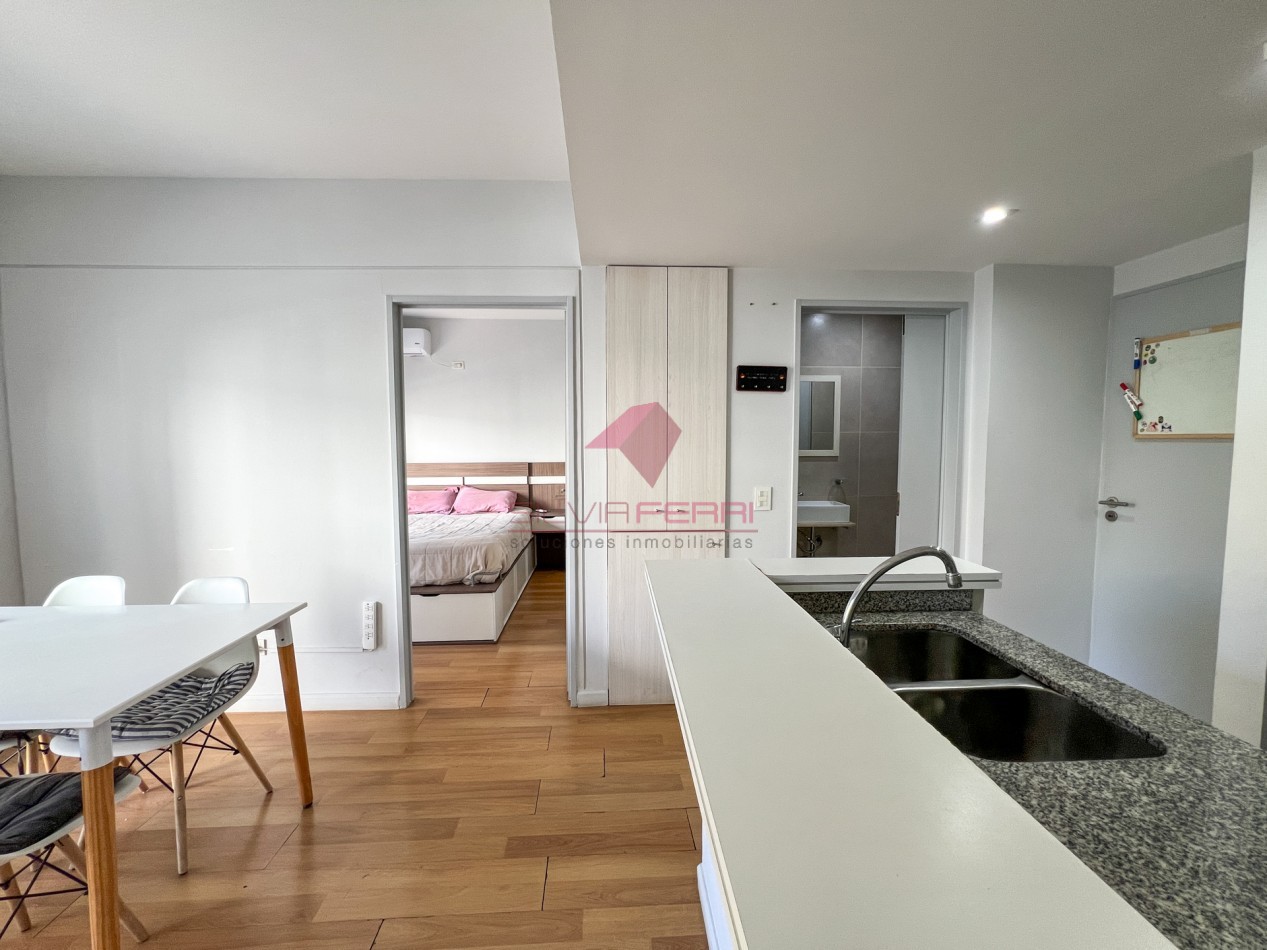 2 Ambientes Apto Profesional en Boulevard Charcas - Balcon, Baulera y Amenities - Ideal Inversion