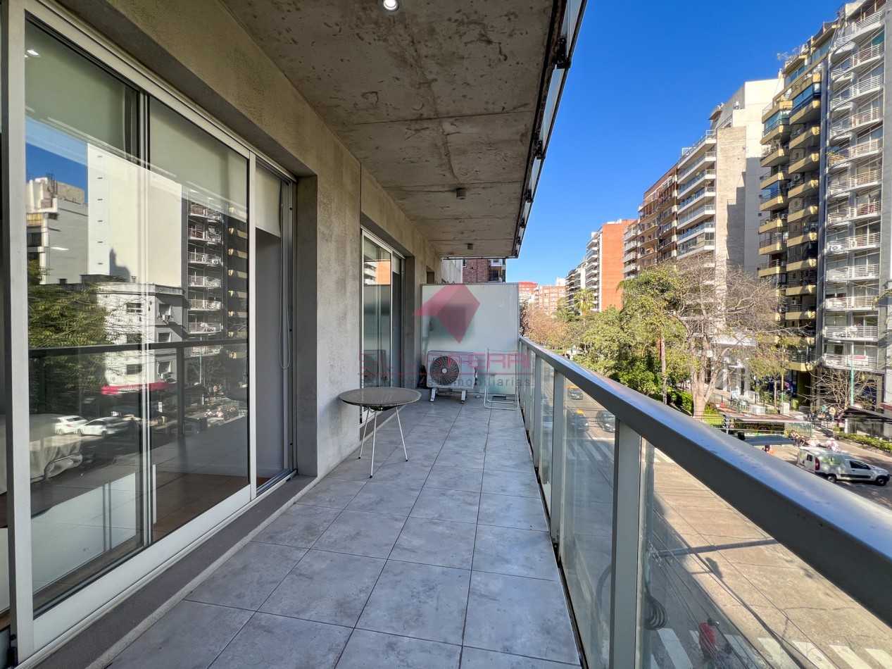 2 Ambientes Apto Profesional en Boulevard Charcas - Balcon, Baulera y Amenities - Ideal Inversion
