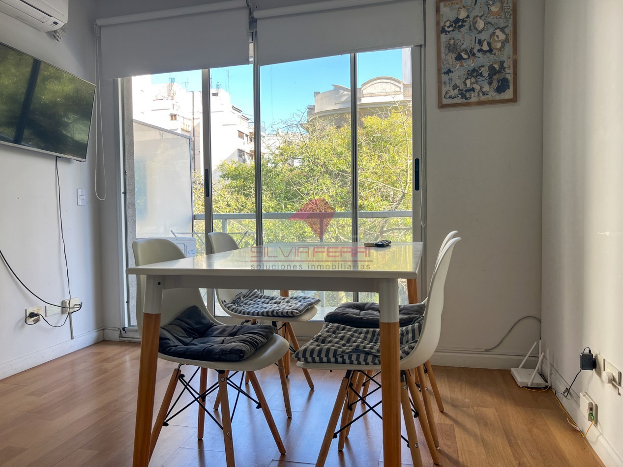 2 Ambientes Apto Profesional en Boulevard Charcas - Balcon, Baulera y Amenities - Ideal Inversion