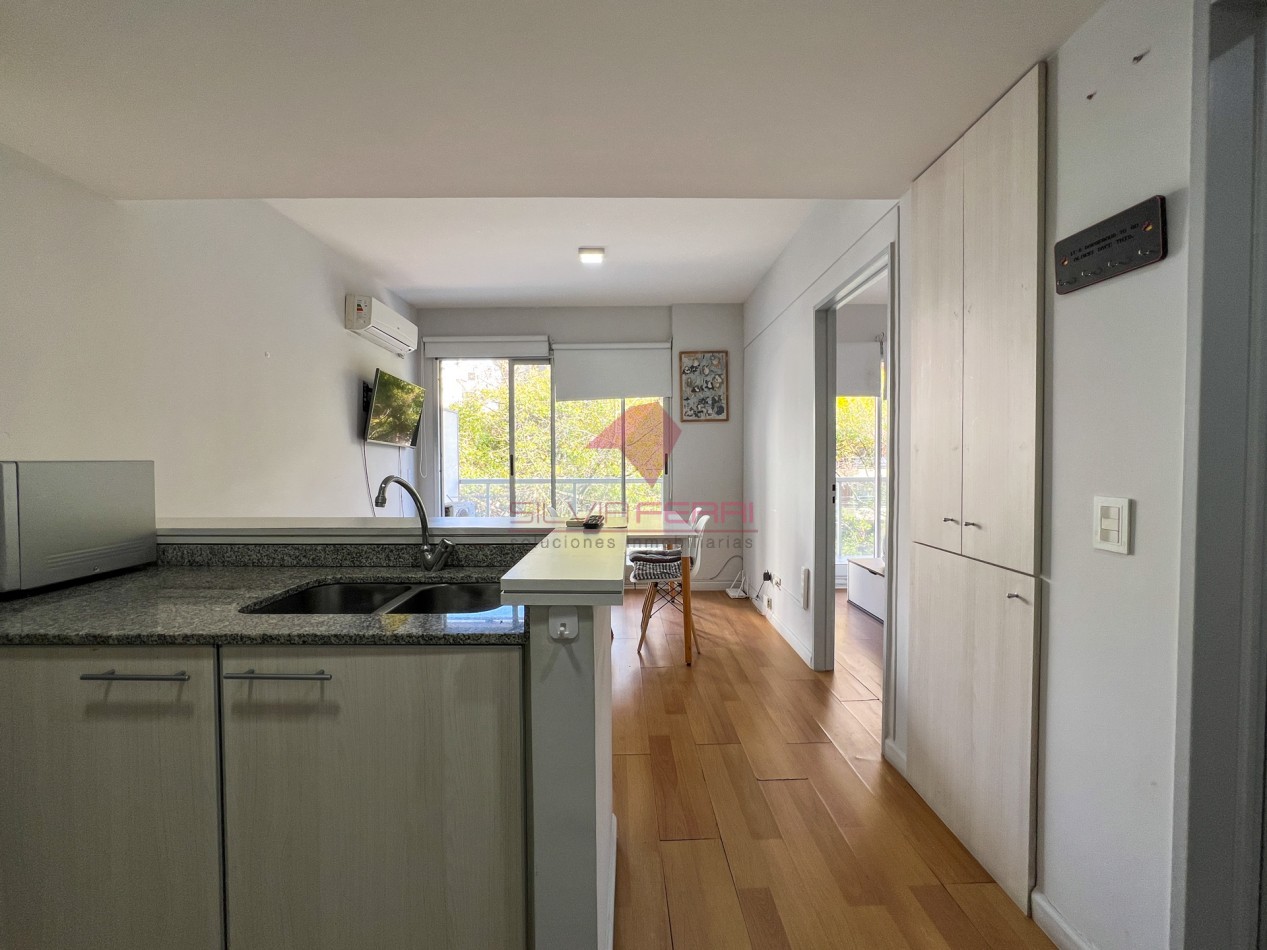 2 Ambientes Apto Profesional en Boulevard Charcas - Balcon, Baulera y Amenities - Ideal Inversion