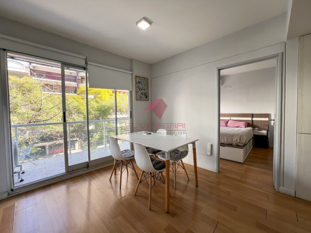 2 Ambientes Apto Profesional en Boulevard Charcas - Balcon, Baulera y Amenities - Ideal Inversion